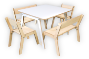 Kinder tafel, stoelen en banken set Tangara Groothandel Kinderopvang en kinderdagverblijf inrichting (28)7